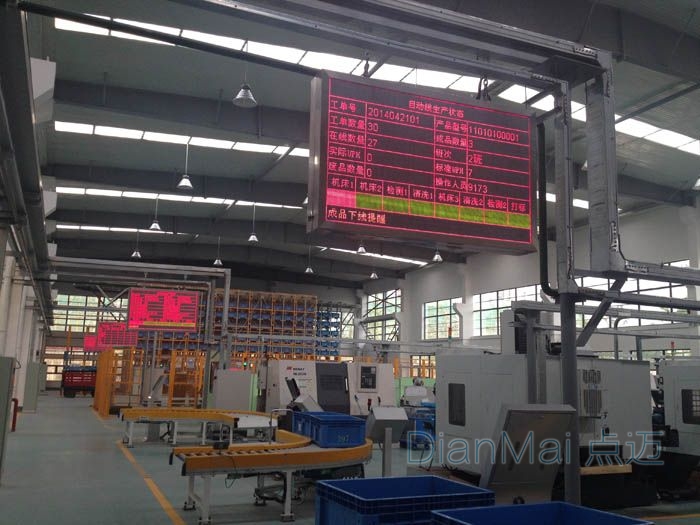 生產看板管理現場